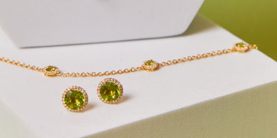 Pretty Peridot Jewellery for August