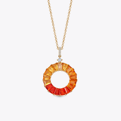 Carousel Swing Sunset Pendant