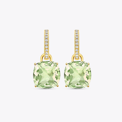 Special Editions Green Tourmaline, Tsavorite Garnet and Peridot Earrings