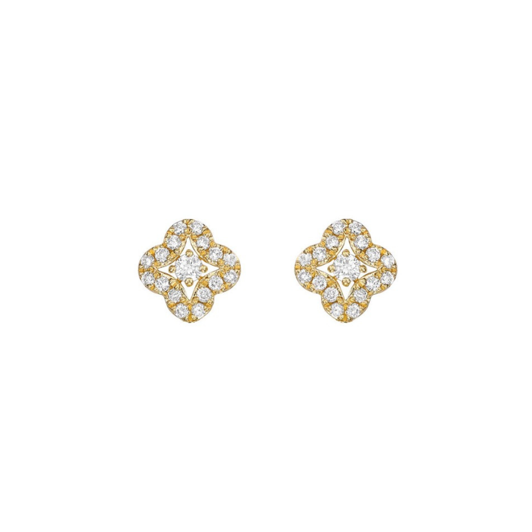 Flower Diamond Stud Earrings – Kiki McDonough