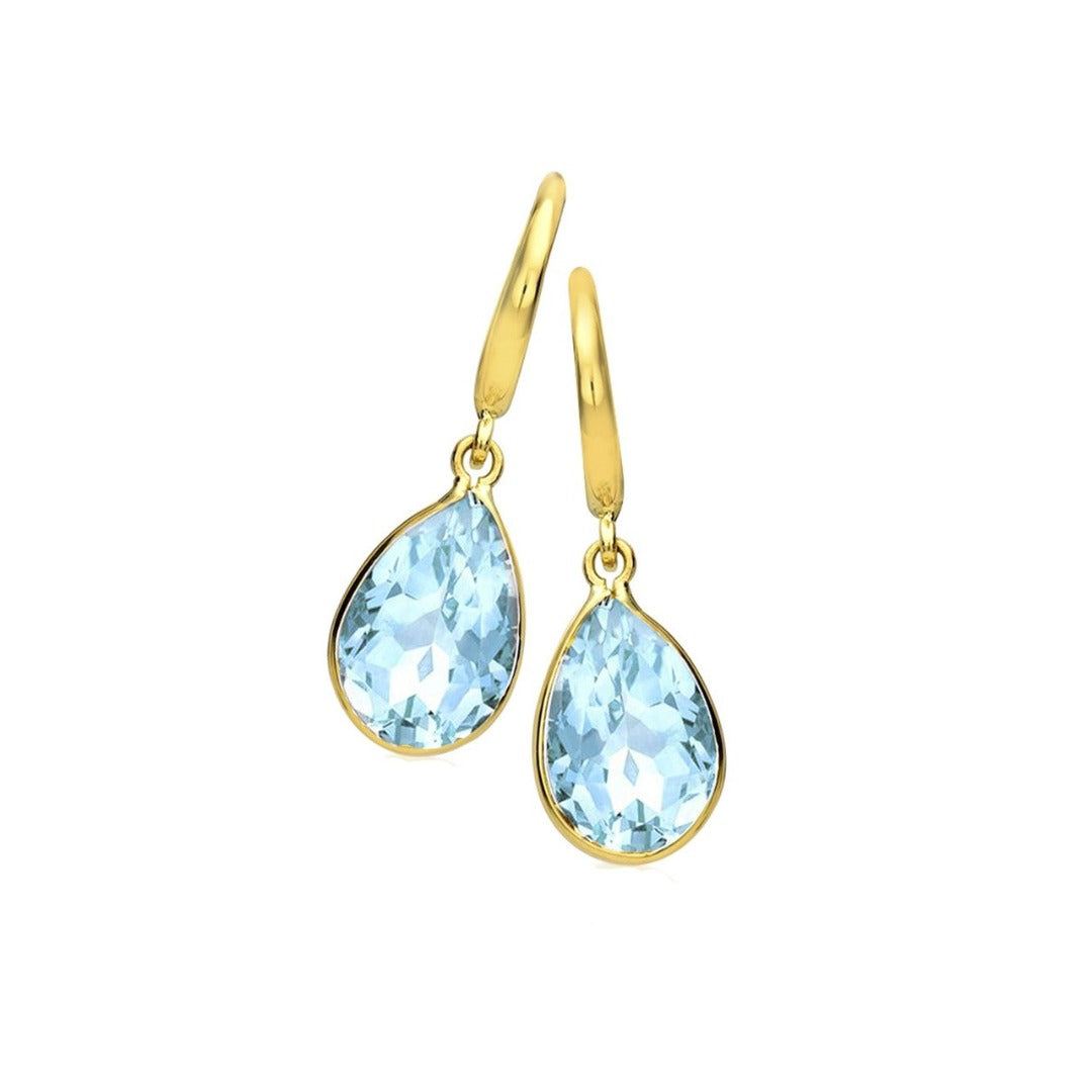 Kiki Classics Blue Topaz Pear Drop Earrings – Kiki McDonough