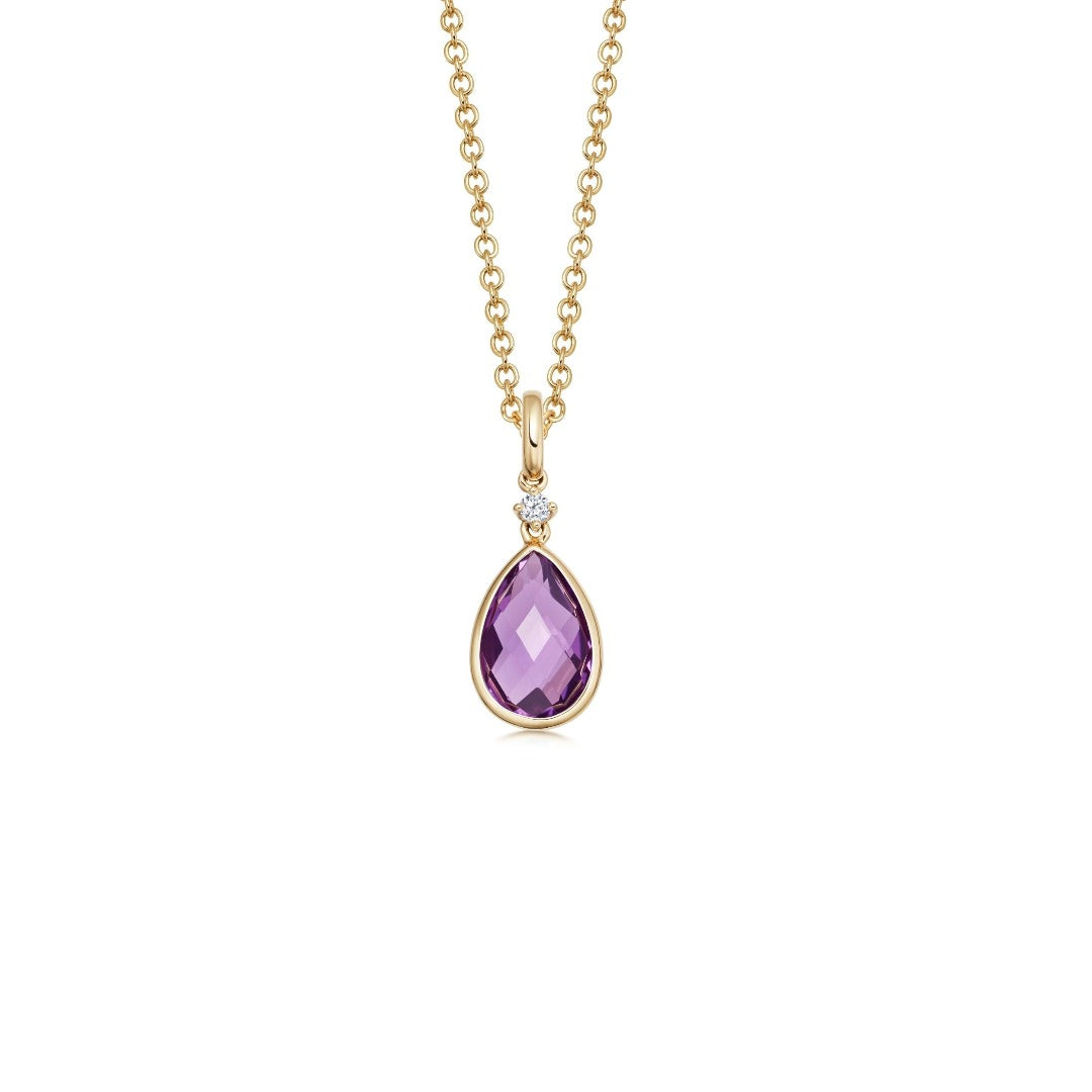 Kiki Classics Amethyst Pear Drop Pendant – Kiki McDonough